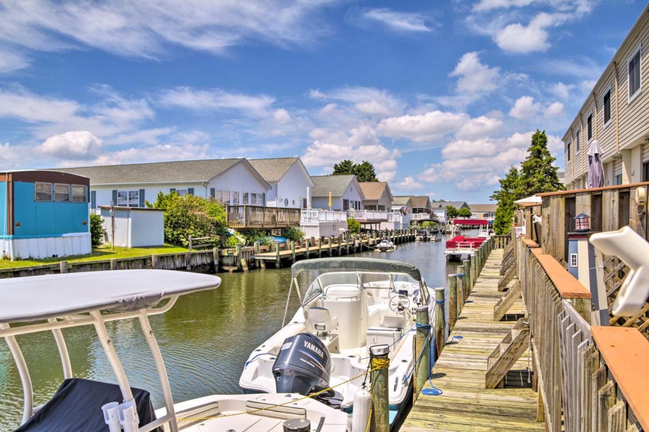 Ocean City Townhome, Deck With Canal Access! Exteriör bild