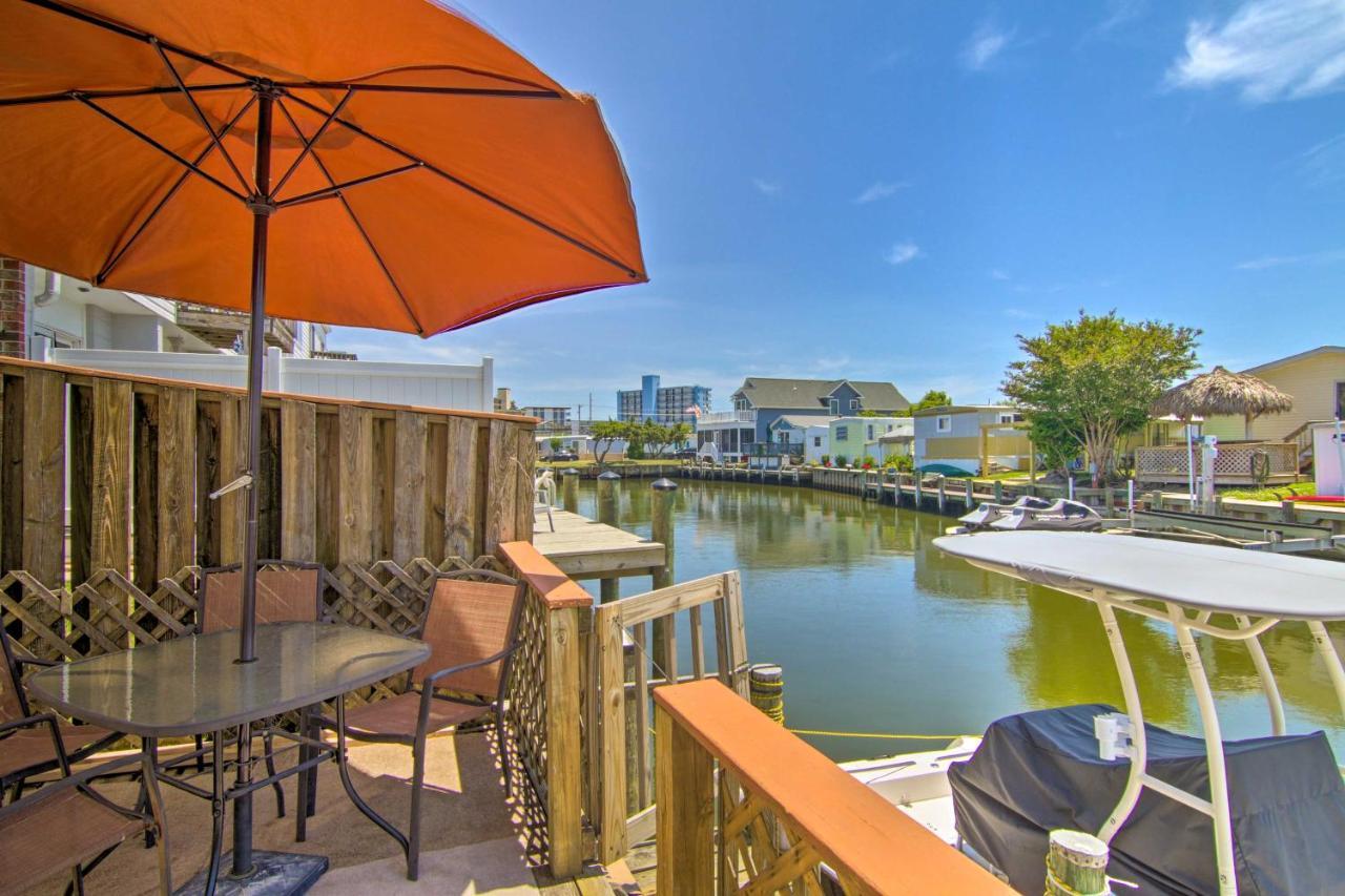 Ocean City Townhome, Deck With Canal Access! Exteriör bild